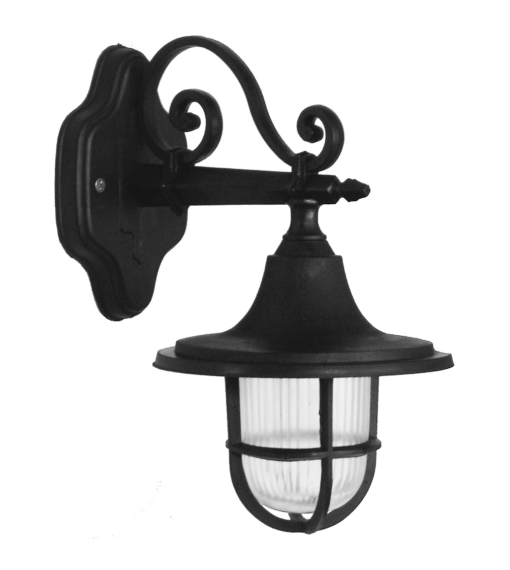 Απλίκα επιτοίχια  LP-700ΑΚ  Μαύρο  Heronia – 07-1135