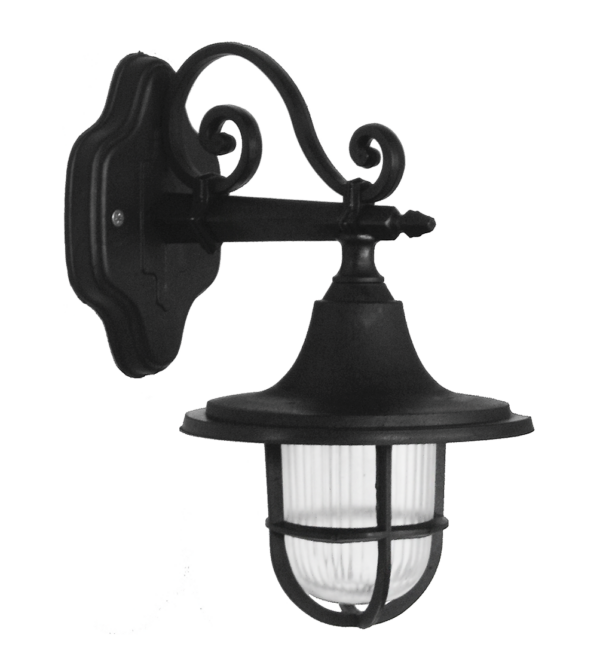 Απλίκα επιτοίχια  LP-700ΑΚ  Μαύρο  Heronia – 07-1135