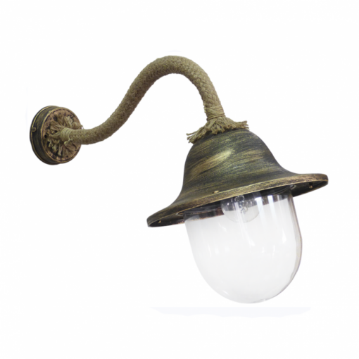 Φωτιστικό επιτοίχιο LP-801AS Σχοινί UT-Μπρονζέ  45M Heronia – 31-0922