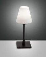 Επιτραπέζιο Φωτιστικό   Fabas Luce Lucy G9   Μαύρο Με Dimmer Αφής    – 3568-30-101