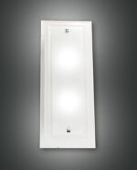 Φωτιστικό Τοίχου  Fabas Luce Maggie 2X E27 Λευκό     – 2957-26-102