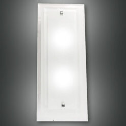 Φωτιστικό Τοίχου  Fabas Luce Maggie 2X E27 Λευκό     – 2957-26-102