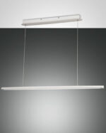 Κρεμαστό Φωτιστικό   Fabas Luce Mason LED 42W  Λευκό Με Dimmer  4320lm Θερμό 3000K – 3696-45-102