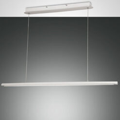 Κρεμαστό Φωτιστικό   Fabas Luce Mason LED 42W  Λευκό Με Dimmer  4320lm Θερμό 3000K – 3696-45-102