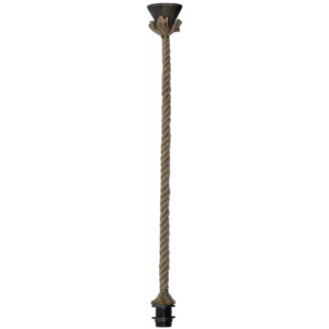 Κρεμαστό  φωτιστικό  E/27K Σχοινί RING 1L UT-Μπρονζέ  Heronia – 31-0954