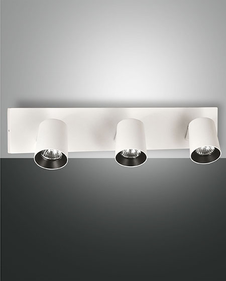 Σποτ  Fabas Luce Modo 3X GU10 Λευκό     – 3451-83-102