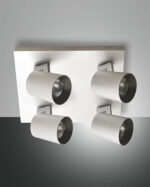 Σποτ  Fabas Luce Modo 4X GU10 Αλουμίνιο     – 3451-84-212