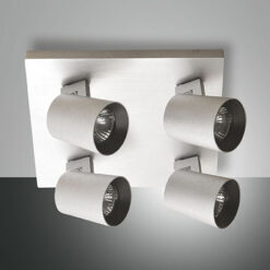 Σποτ  Fabas Luce Modo 4X GU10 Αλουμίνιο     – 3451-84-212