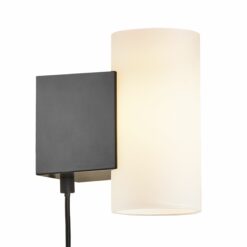 Nordlux Mona Φωτιστικό Τοίχου Μαύρο/Λευκό LED 10W 2700K Dimmable – 2110561003