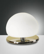 Επιτραπέζιο Φωτιστικό   Fabas Luce Morgana G9   Χρώμιο Με Dimmer Αφής    – 3570-30-138