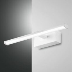 Φωτιστικό Τοίχου  Fabas Luce Nala LED 6W  Λευκό  IP44 700lm Θερμό 3000K – 3361-21-102