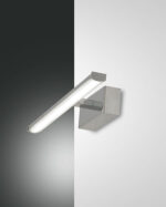 Φωτιστικό Τοίχου  Fabas Luce Nala LED 6W  Χρώμιο  IP44 700lm Θερμό 3000K – 3361-21-138