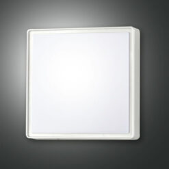 Φωτιστικό Οροφής  Fabas Luce Oban LED 15W   Λευκό  IP65 1750lm Θερμό 3000K – 3205-61-102