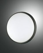 Φωτιστικό Οροφής  Fabas Luce Olly LED 23W  Μαύρο  IP54 2670lm Θερμό 3000K – 3315-61-101