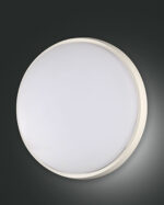 Φωτιστικό Οροφής  Fabas Luce Olly LED 30W  Λευκό  IP54 3210lm Θερμό 3000K – 3315-65-102