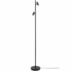 Nordlux Omari Φωτιστικό Δαπέδου Μαύρο LED 6.4W 2700K Μαύρου Χρώματος Dimmable –  2112254003