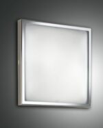 Φωτιστικό Οροφής  Fabas Luce Osaka LED  12W  Χρώμιο   1100lm Θερμό 3000K – 3565-61-138