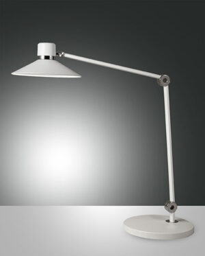 Επιτραπέζιο Φωτιστικό   Fabas Luce Panarea LED 10W  Λευκό Με Dimmer Αφής  1020lm Θερμό – Ψυχρό – 3675-30-102