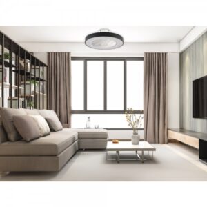 InLight Chilko 36W 3CCT LED Fan Light in Black Color (101000320)