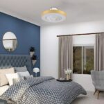 ΑΝΕΜΙΣΤΗΡΑΣ ΟΡΟΦΗΣ LED 36W 3CCT ΣΕ ΧΡΥΣΟ (101000360)