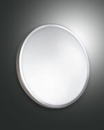 Φωτιστικό Οροφής  Fabas Luce Plaza LED  12W  Χρώμιο  IP41 1100lm Θερμό 3000K – 3566-61-138