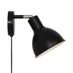 Nordlux Pop Φωτιστικό Τοίχου Matt Μαύρο E27  Μεταλλικό –  2213641003