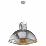Nordlux Porter 40 Κρεμαστό Γαλβανιζέ E27  Μεταλλικό/Πλαστικό –  2213043031
