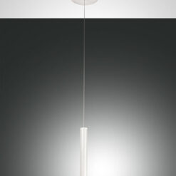 Κρεμαστό Φωτιστικό   Fabas Luce Prado LED 6.5W  Λευκό Steps dimmable  720lm Θερμό 3000K – 3685-40-102