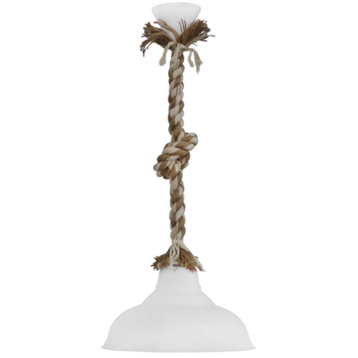 Κρεμαστό  φωτιστικό PUBLIC 1L ΜΙΧ-Λευκό Σχοινί Heronia – 31-1174