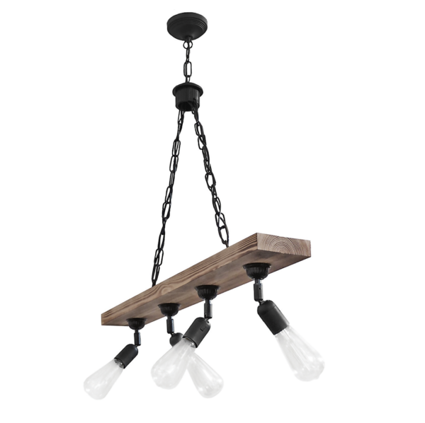 Κρεμαστό  φωτιστικό Vintage  R-27KEY  4/L Heronia – 30-0030