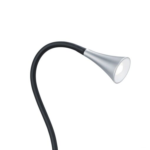 Φωτιστικό με Σφιγκτήρα Reality LED 3W  Τιτάνιο Πλαστικό 260lm 3000K  R22398187