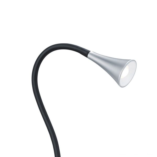 Φωτιστικό με Σφιγκτήρα Reality LED 3W  Τιτάνιο Πλαστικό 260lm 3000K  R22398187