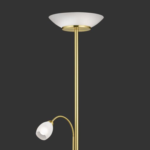 Φωτιστικό Δαπέδου Reality   2xE27 Ορείχαλκος Ματ Μεταλλικό    R40063108