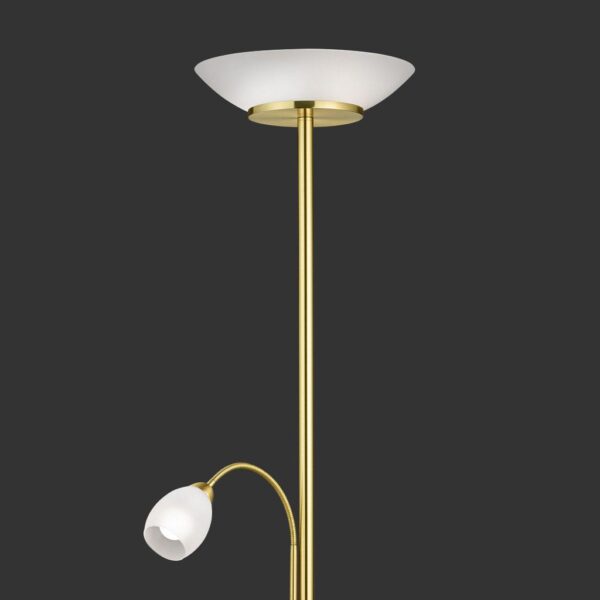 Φωτιστικό Δαπέδου Reality   2xE27 Ορείχαλκος Ματ Μεταλλικό    R40063108