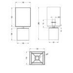 Πορτατίφ Reality   E14 Τιτάνιο Κεραμικό    R50131087