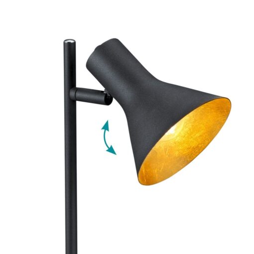 Πορτατίφ Reality   E14 Μαύρο Μεταλλικό    R50161002