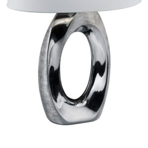 Πορτατίφ Reality   E27 Ασημί Κεραμικό  R50521089