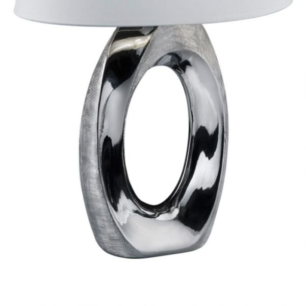 Πορτατίφ Reality   E27 Ασημί Κεραμικό  R50521089