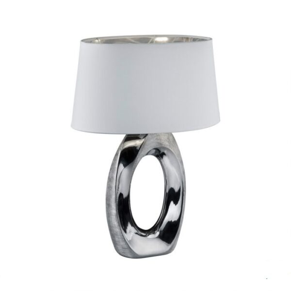 Πορτατίφ Reality   E27 Ασημί Κεραμικό  R50521089