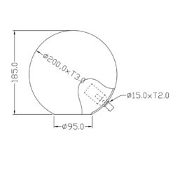 Πορτατίφ Reality   E27 Λευκό Γυαλί    R5220-07