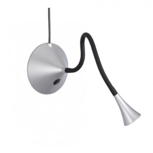 Πορτατίφ Reality LED 3W  Ασημί Πλαστικό 260lm 3000K  R52391187