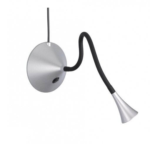 Πορτατίφ Reality LED 3W  Ασημί Πλαστικό 260lm 3000K  R52391187