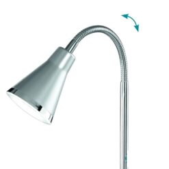 Πορτατίφ Reality LED 3,8W  Τιτάνιο Πλαστικό 350lm 3000K IP21 R52711187