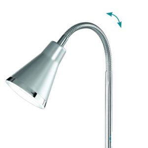 Πορτατίφ Reality LED 3,8W  Τιτάνιο Πλαστικό 350lm 3000K IP21 R52711187