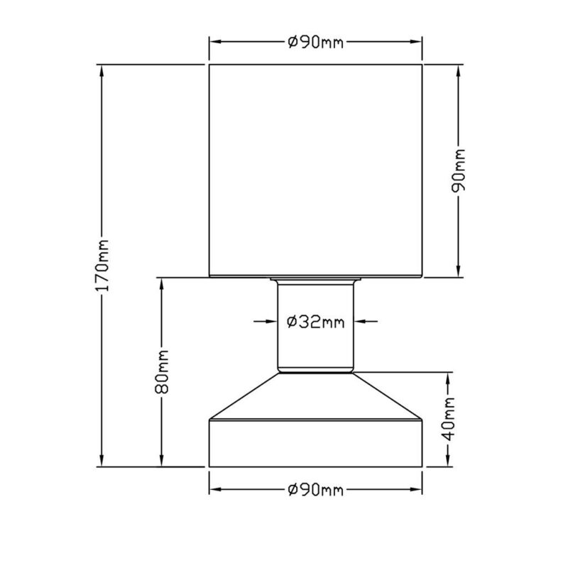 Πορτατίφ Reality  E14 Νίκελ Ματ Μεταλλικό  R59521007