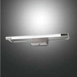 Φωτιστικό Τοίχου  Fabas Luce Rapallo LED 10W  Χρώμιο  IP44 1150lm Θερμό 3000K – 3552-21-138