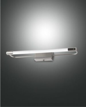 Φωτιστικό Τοίχου  Fabas Luce Rapallo LED 10W  Χρώμιο  IP44 1150lm Θερμό 3000K – 3552-21-138