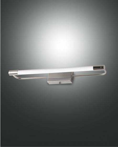 Φωτιστικό Τοίχου  Fabas Luce Rapallo LED 10W  Χρώμιο  IP44 1150lm Θερμό 3000K – 3552-21-138