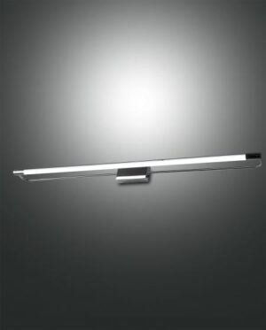 Φωτιστικό Τοίχου  Fabas Luce Rapallo LED 20W  Χρώμιο  IP44 2240lm Θερμό 3000K – 3552-28-138