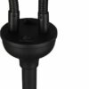Φωτιστικό Δαπέδου Trio Lighting 2xE14 H130CM ΜΑΥΡΟ  – R46332079